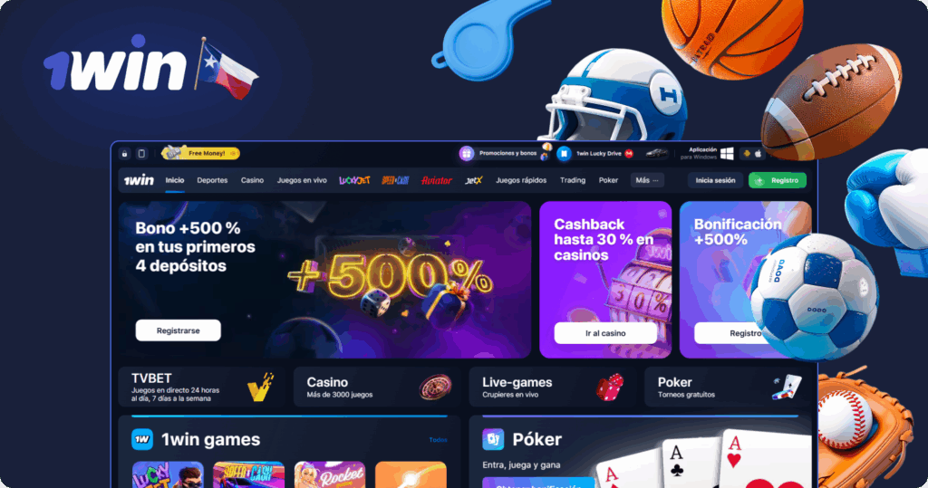 1win es el mejor sitio web para los amantes del deporte y los casinos en Chile